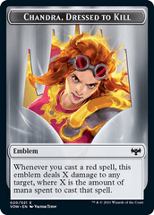 Emblem - Chandra, Dressed to Kill - Foil